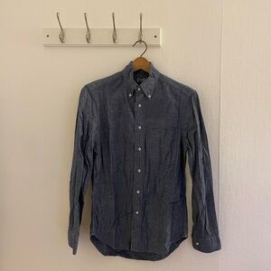 Reserved for @edanlove12 - Men's Button-Down Chambray Shirt - Blue